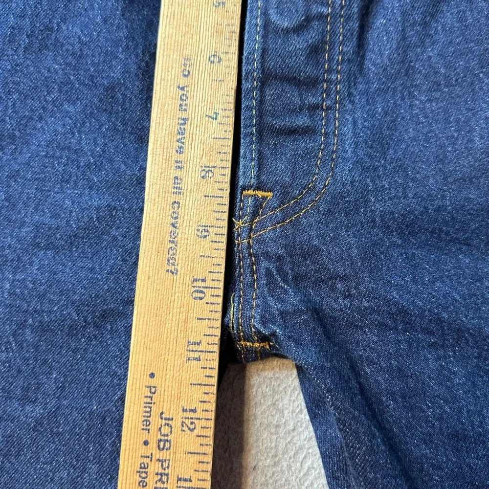 Levi's 501 Jeans Mens 36x29 (36x27) Blue Waterless Straight Leg Button Fly Denim